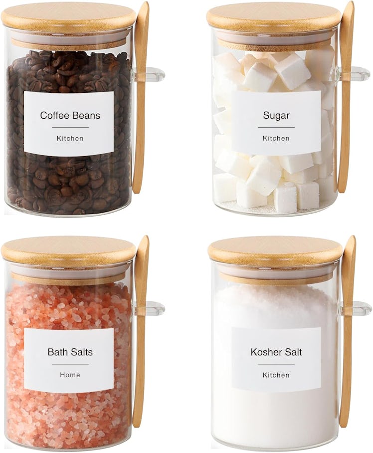 TIPGO Bath Salt Containers (4-Pack)
