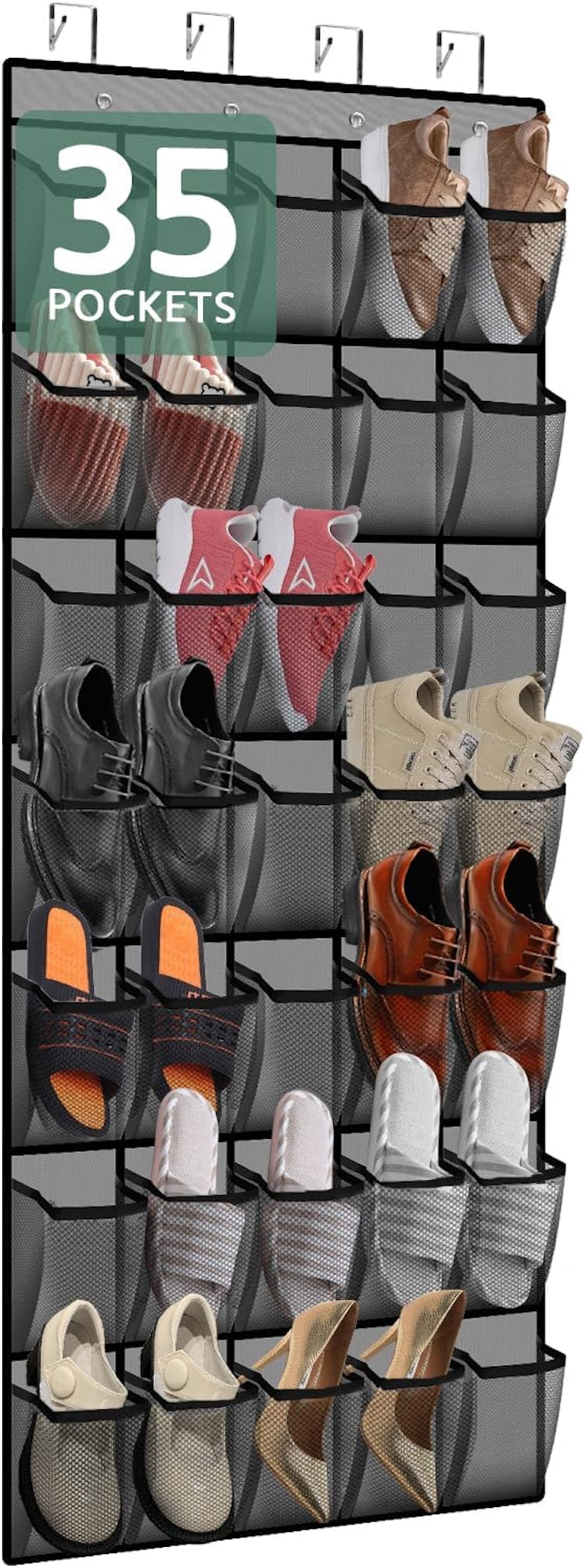 PAULONE Over the Door Shoe Organizer