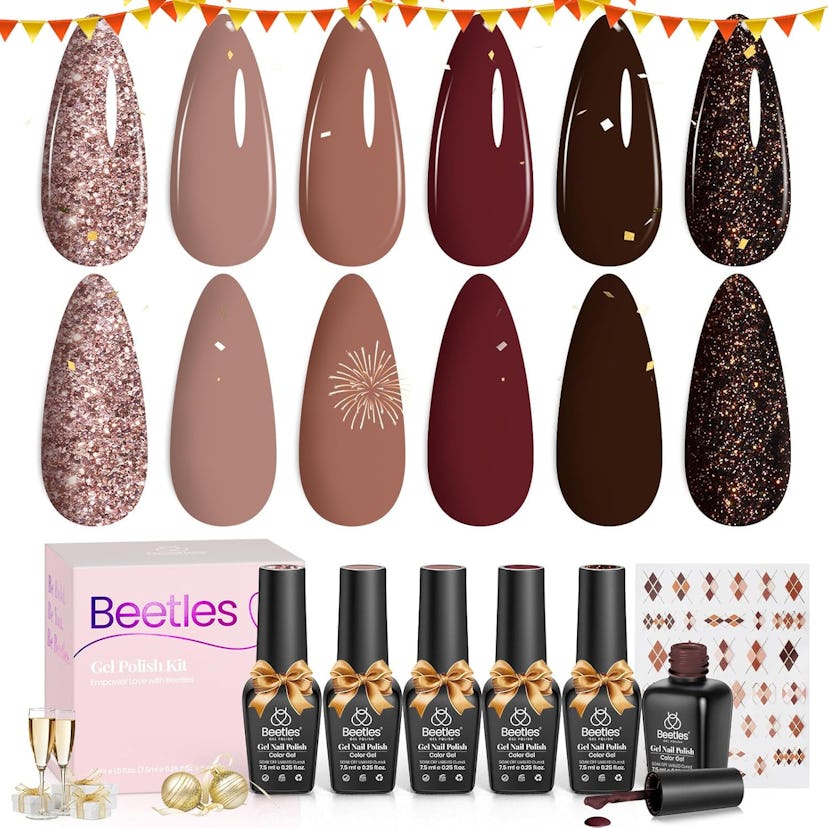 Beetles Gel Polish Set (6-Pieces)