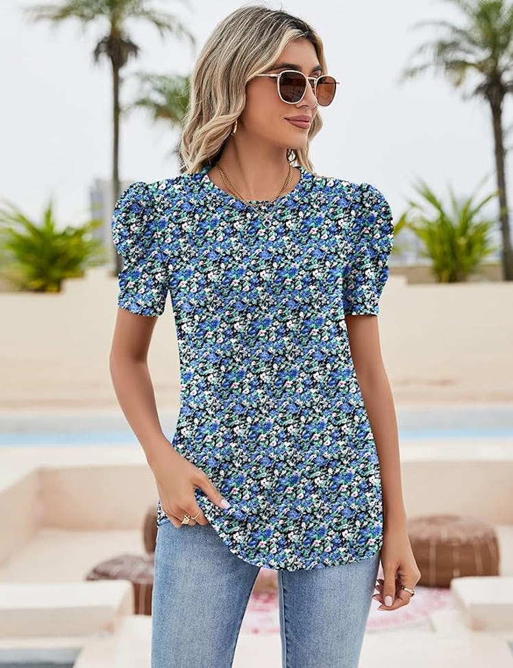 Ivicoer Puff Short Sleeve Shirt
