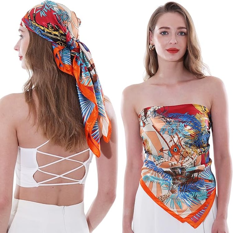 RIIQIICHY Convertible Scarf Top