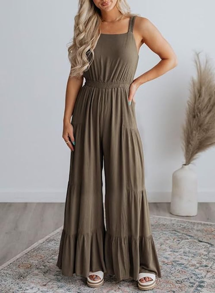 BLENCOT Ruffle Flare Romper