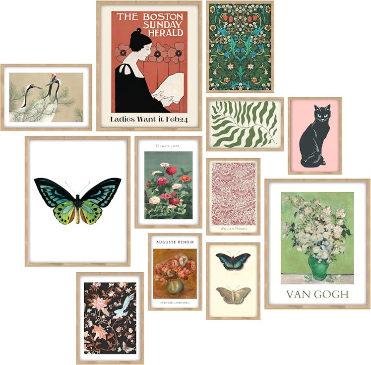 97 Decor Wall Art Prints Set (12-Pieces)