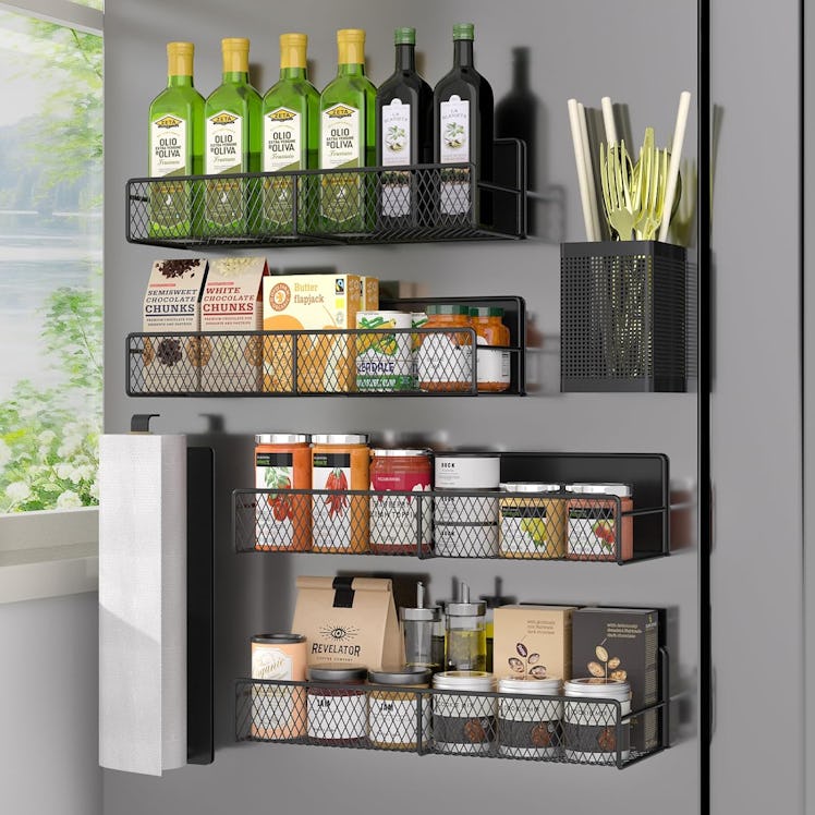 DTUQYX Magnetic Spice Rack (6-Pack)