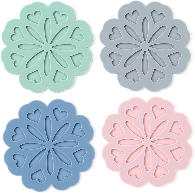 colinda Silicone Trivet Mats (4-Pack)