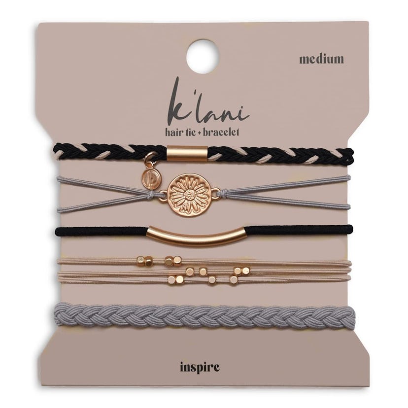 K'lani Inspire Hair Tie Bracelets (5-Pack)