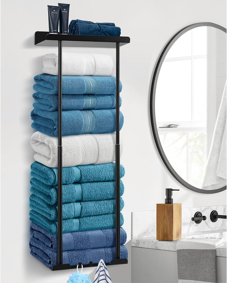 Hommtina Bathroom Towel Storage Rack