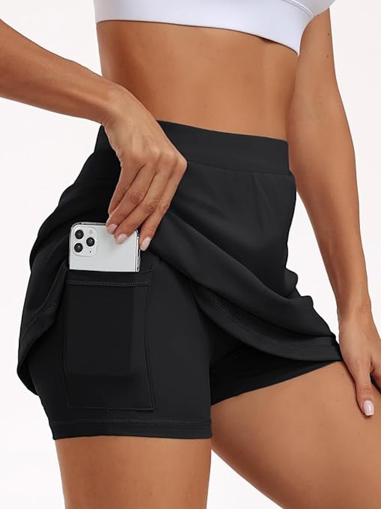 AUTOMET Mini Skirt with Shorts