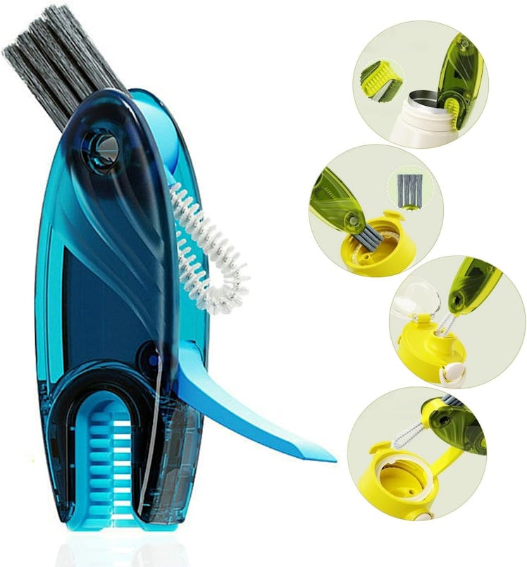 CraftinAround 4-in-1 Cup Lid Cleaning Brush