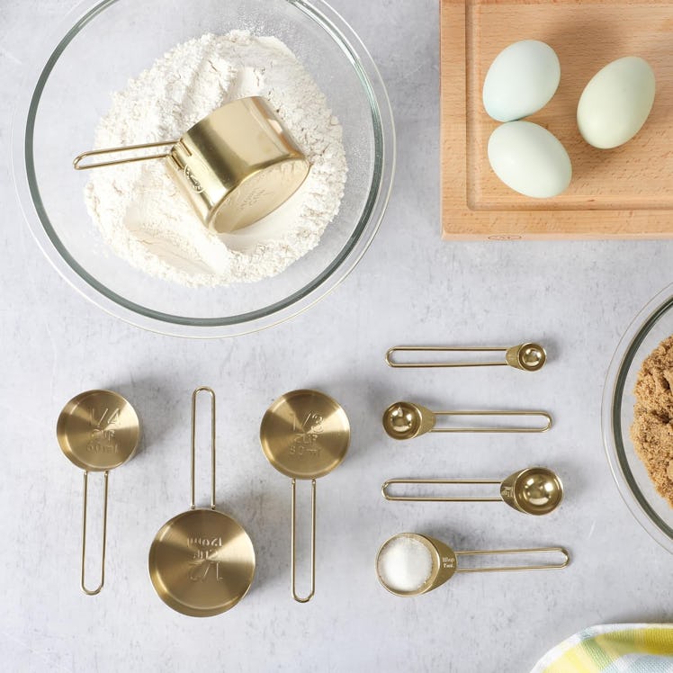 Martha Stewart Stainless Steel Measuring Spoons (4-Pieces)