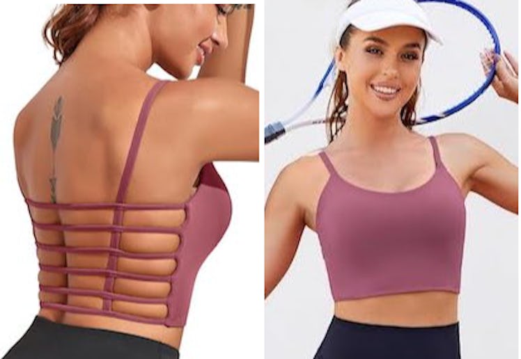 Pfreesea Strappy Sports Bra