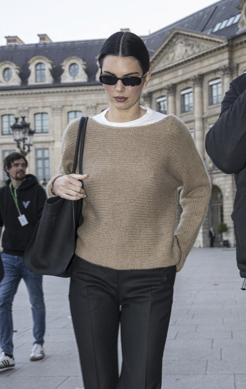 Kendall Jenner in Paris, April 24, 2025.