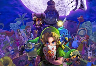 artwork from Legend of Zelda Majora’s Mask