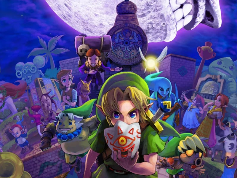 artwork from Legend of Zelda Majora's Mask
