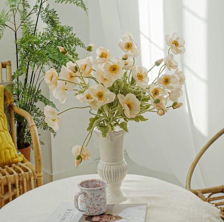 Kamang Artificial Poppy Silk Flowers