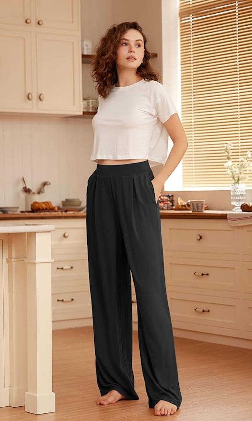 ODODOS Wide Leg Pants