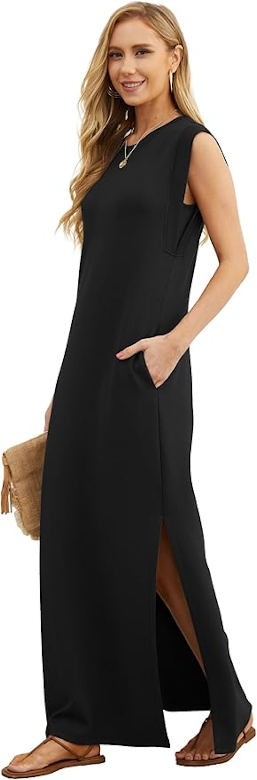 GRECERELLE Maxi Dress with Pockets