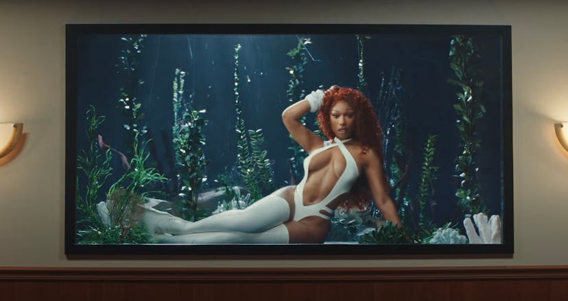 Meg Thee Stallion’s new music video is filled with spicy looks.