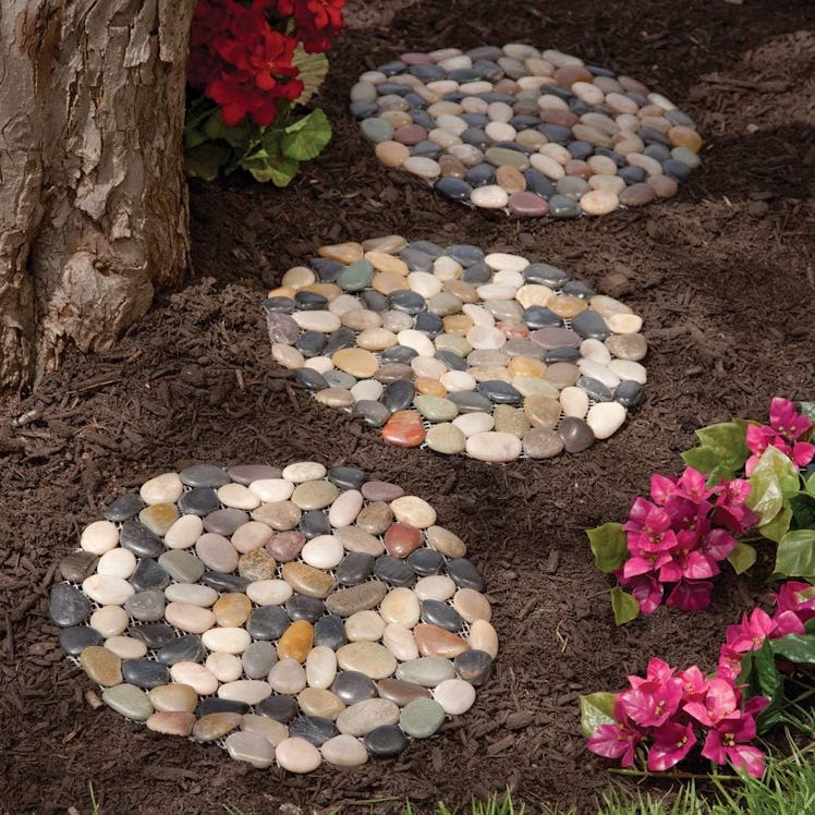 Bits And Pieces Riverstone Stepping Stones (Set Of 3)