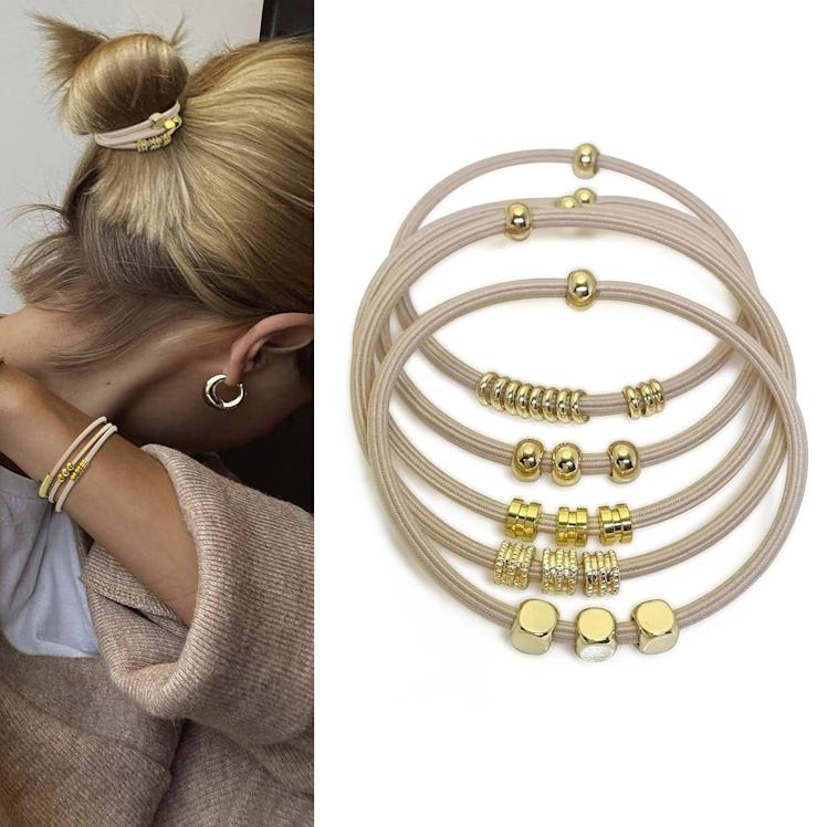 SISYOUP Hair Tie Bracelet Set