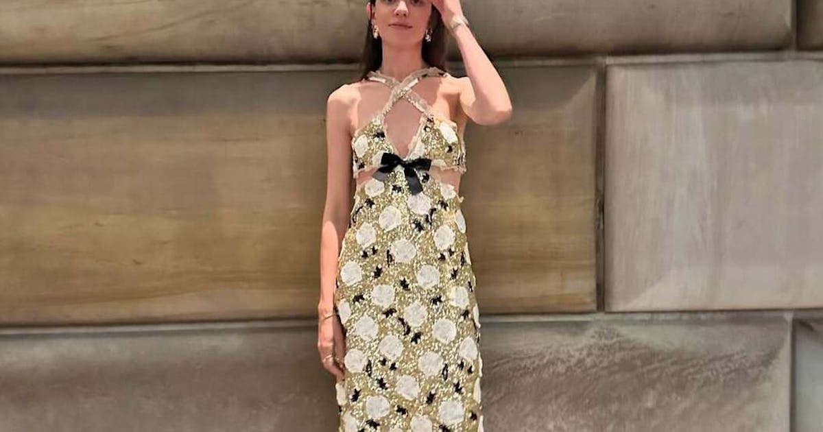 Vestido alquilado de Tulerie