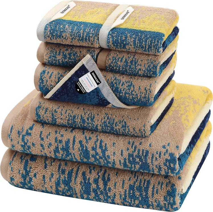 SEMAXE Bath Towel Set (Set of 6)