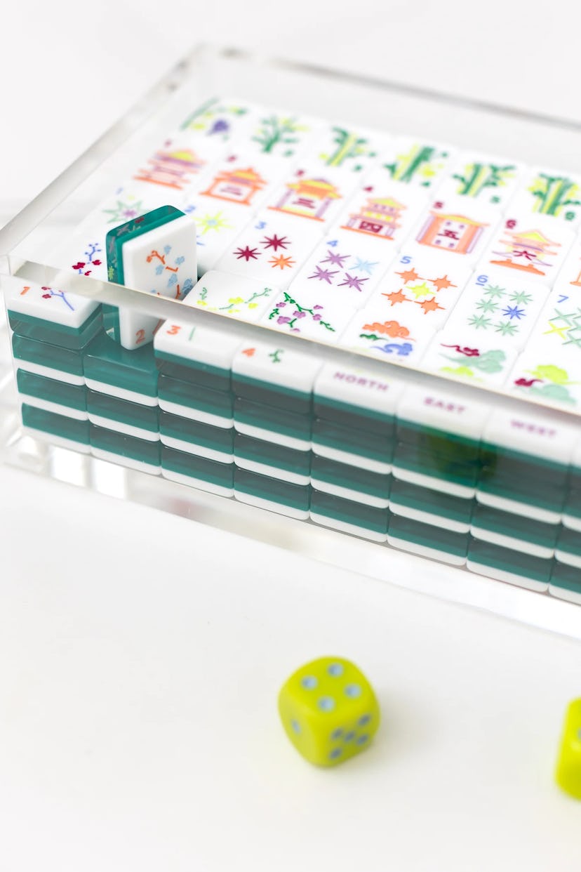 East Meets West Mahjong Tile Set