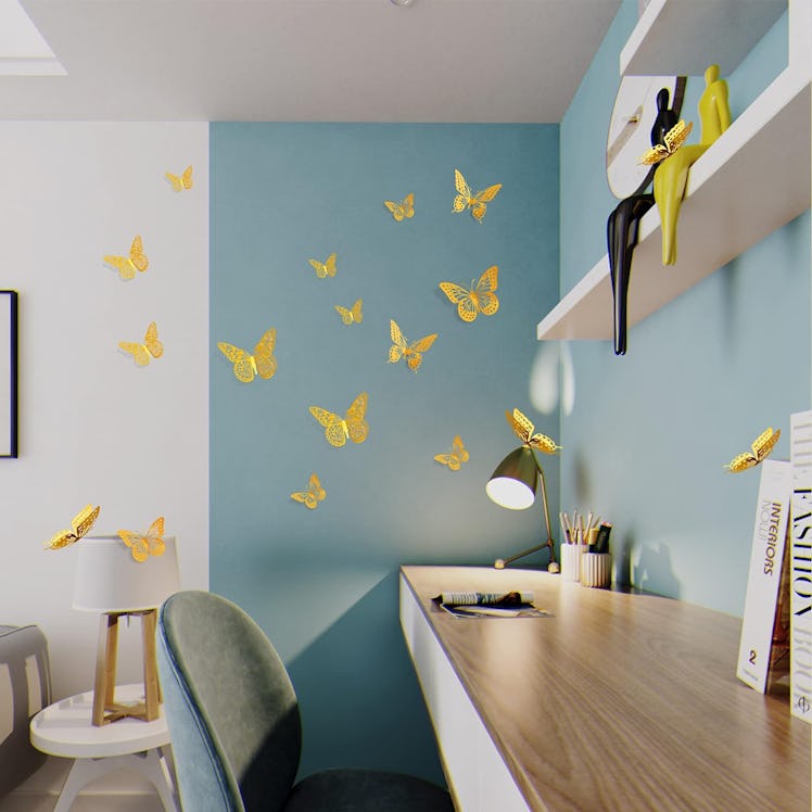 SAOROPEB 3D Butterfly Wall Decor (48-Pack)