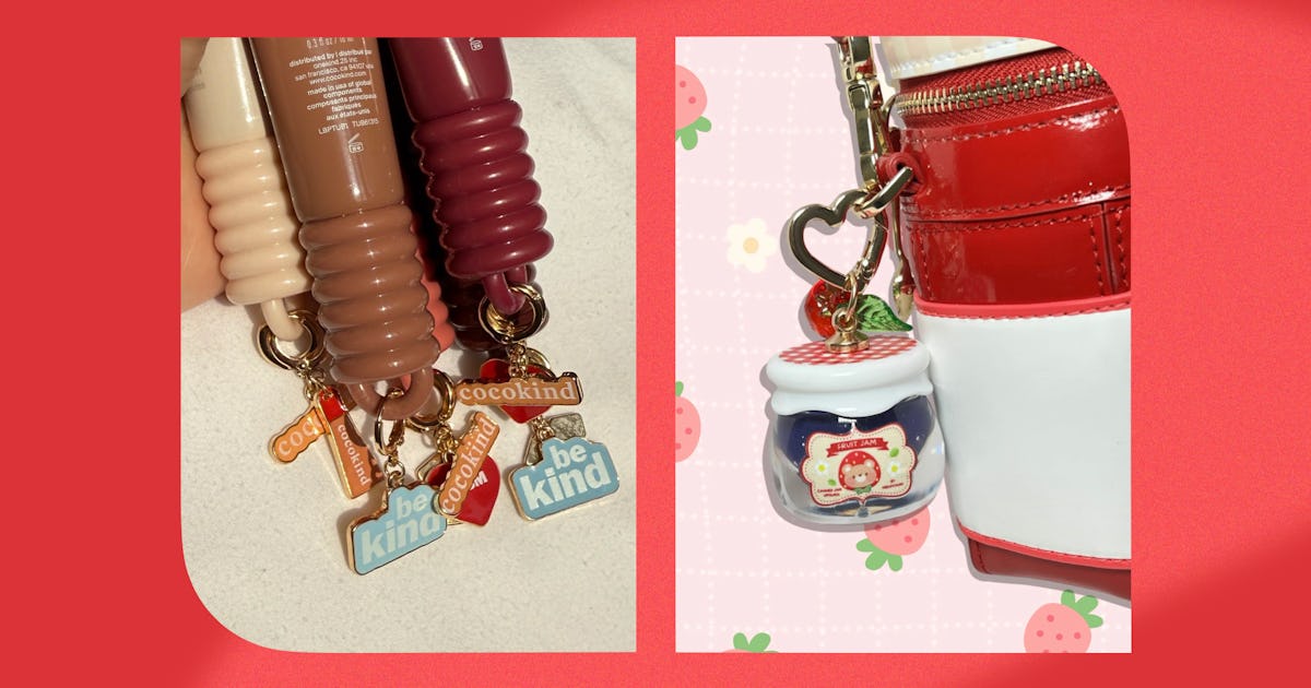 Lip Gloss Keychains Are Going Viral On TikTok & They're So Y2K-Coded