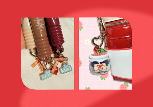 Lip gloss keychains are going viral on TikTok and they're *so* Y2K.