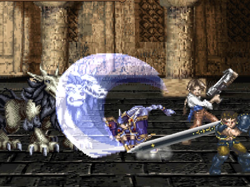 screenshot from Valkyrie Profile Lenneth