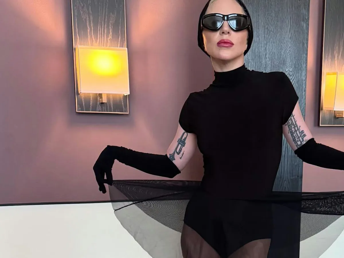 Lady Gaga Turns TikTok's Favorite Pickleball Dress Into Goth Balletcore Lady Gaga Turns TikTok's Favorite Pickleball Dress Into Goth Balletcore