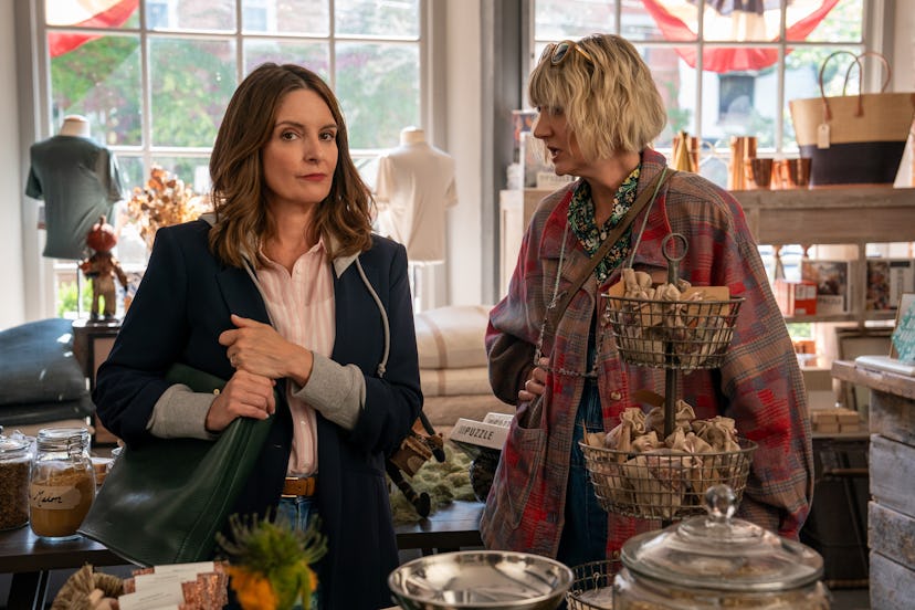 Tina Fey and Kerri Kenney-Silver in The Four Seasons. Photo via Netflix