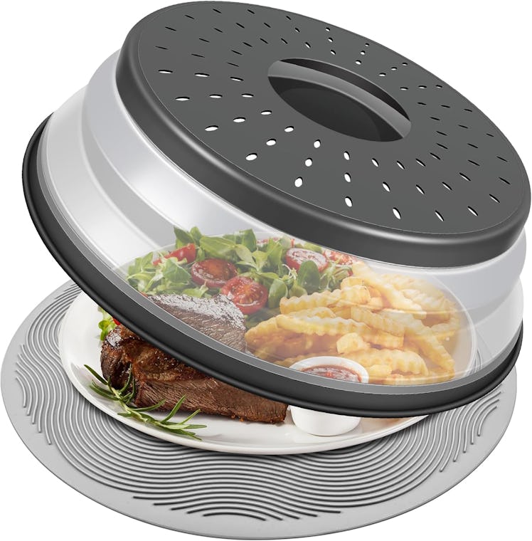 LekDrok Microwave Splatter Cover and Mat