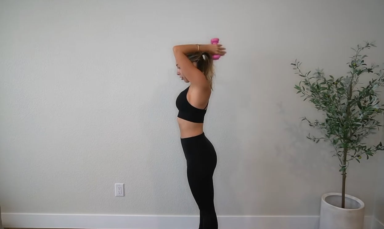 Quick tricep workouts.