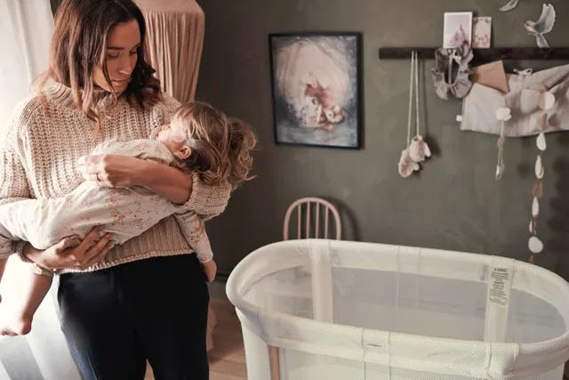 The New BabyBjörn Crib Is The No-Stress Sleep Solution Parents Deserve