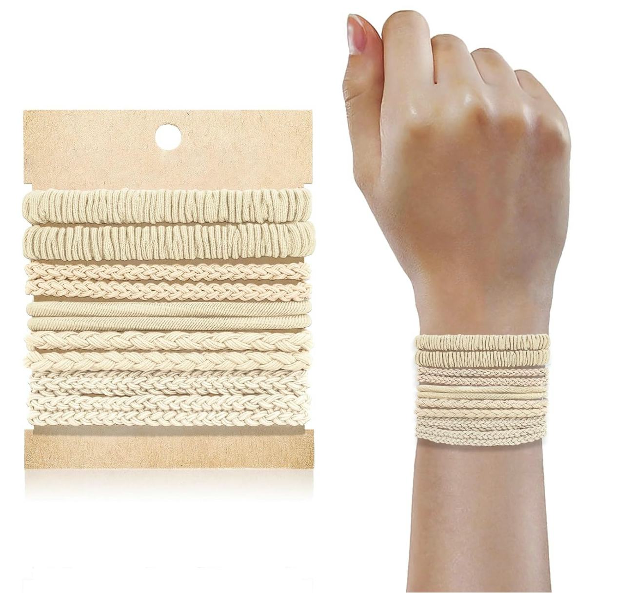 JIIRS Hair Tie Bracelets (10 Pieces)