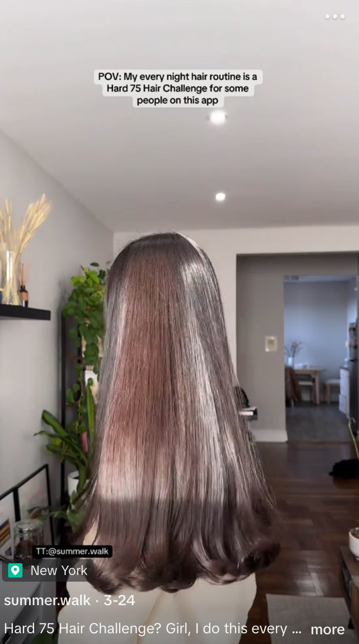 75 hard hair challenge tiktok