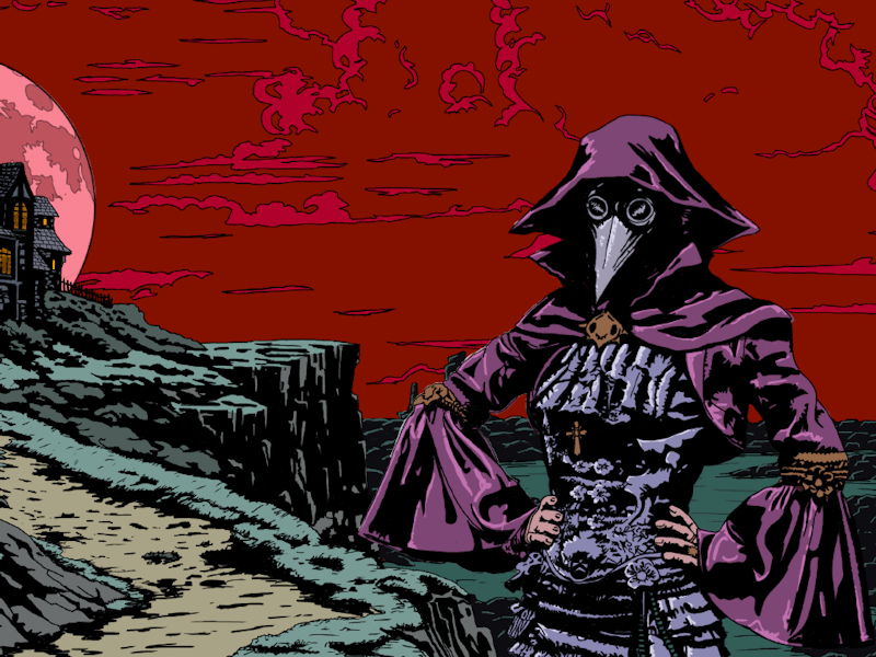 artwork from The Horror at Highrook
