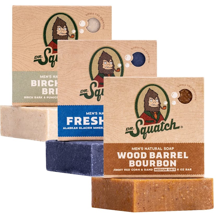 Dr. Squatch Natural Bar Soaps (3-Pack)