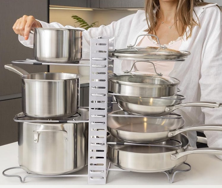 GeekDigg Pot Rack Organizer