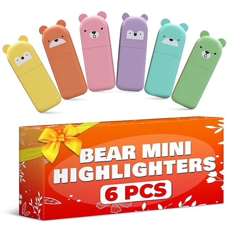 The Little Green Change Bear Highlighters