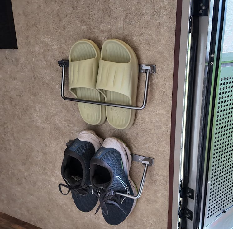 Safoner Foldable RV Shoe Rack (2-Pack)