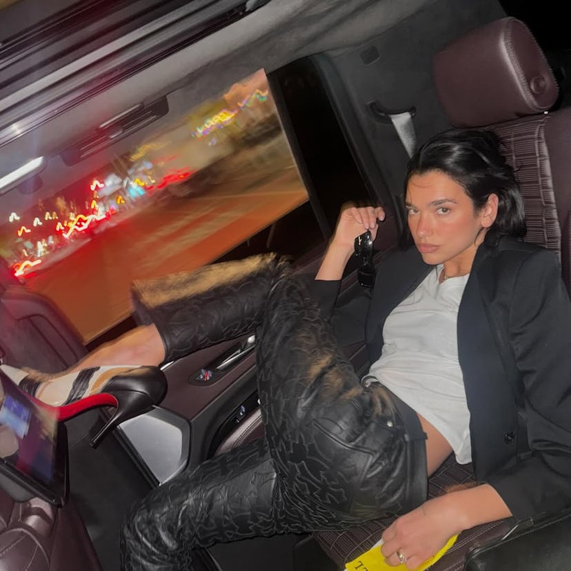 Dua Lipa in New York, April 2025.