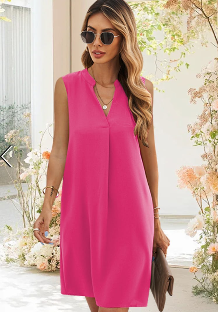 QACOHU Sleeveless Dress