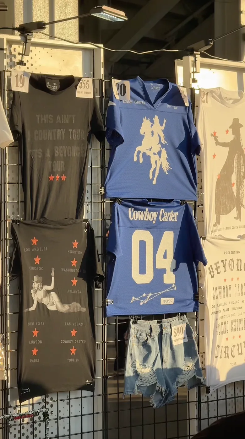 A Guide To Beyoncé's Cowboy Carter Tour Merch & Last-Minute Tickets