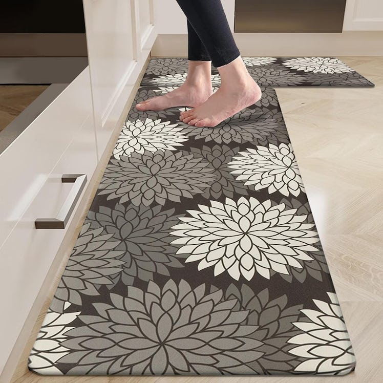 HEBE Anti-Fatigue Kitchen Mats (Set of 2)