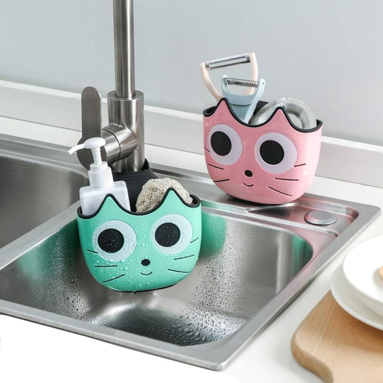 QTMY 2 PACK Sponge Holder Basket 