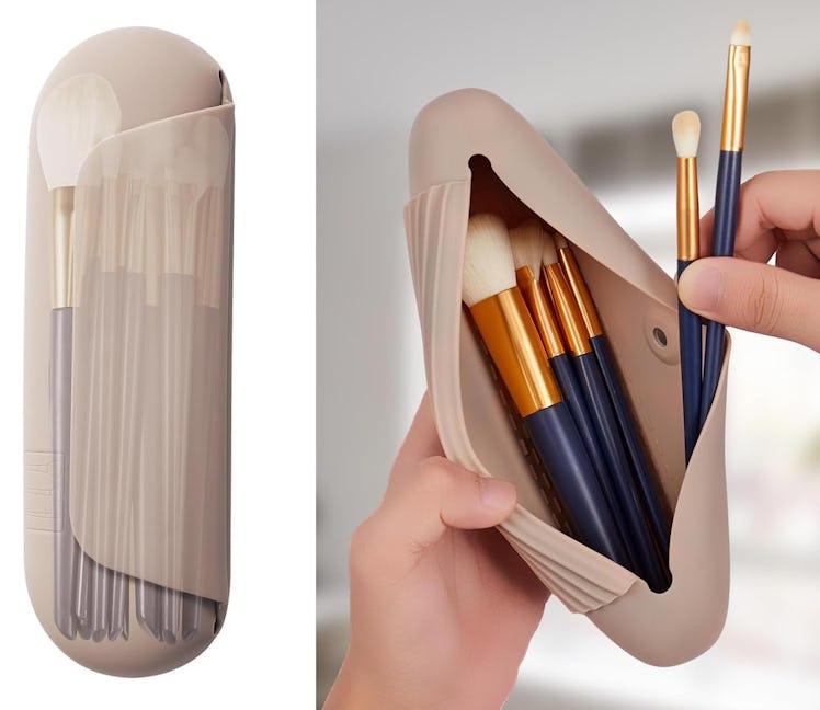 AGIKET Silicone Makeup Brush Holder