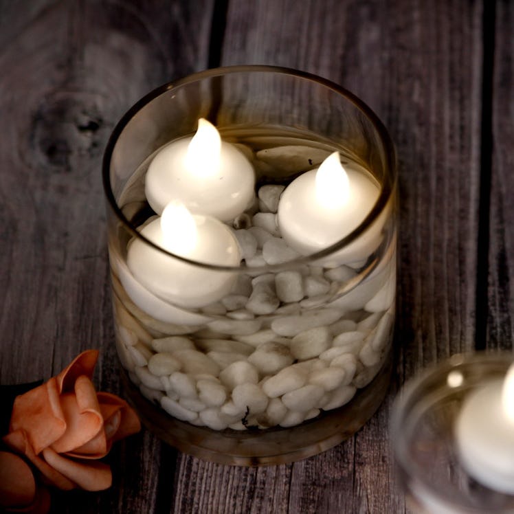 AGPtek Floating Battery Powered Candles (12-Pack)